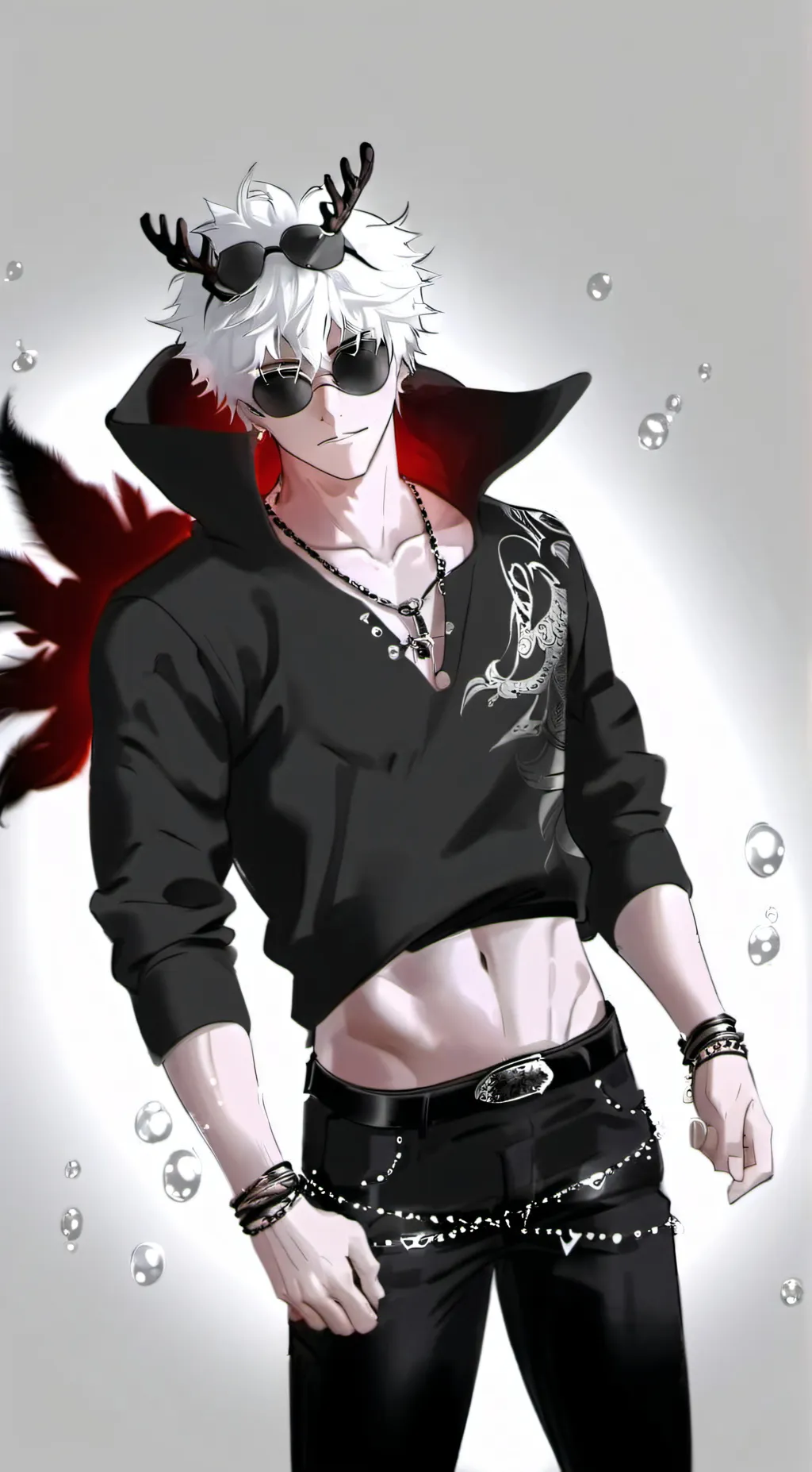 ai character: Gojo Satoru background