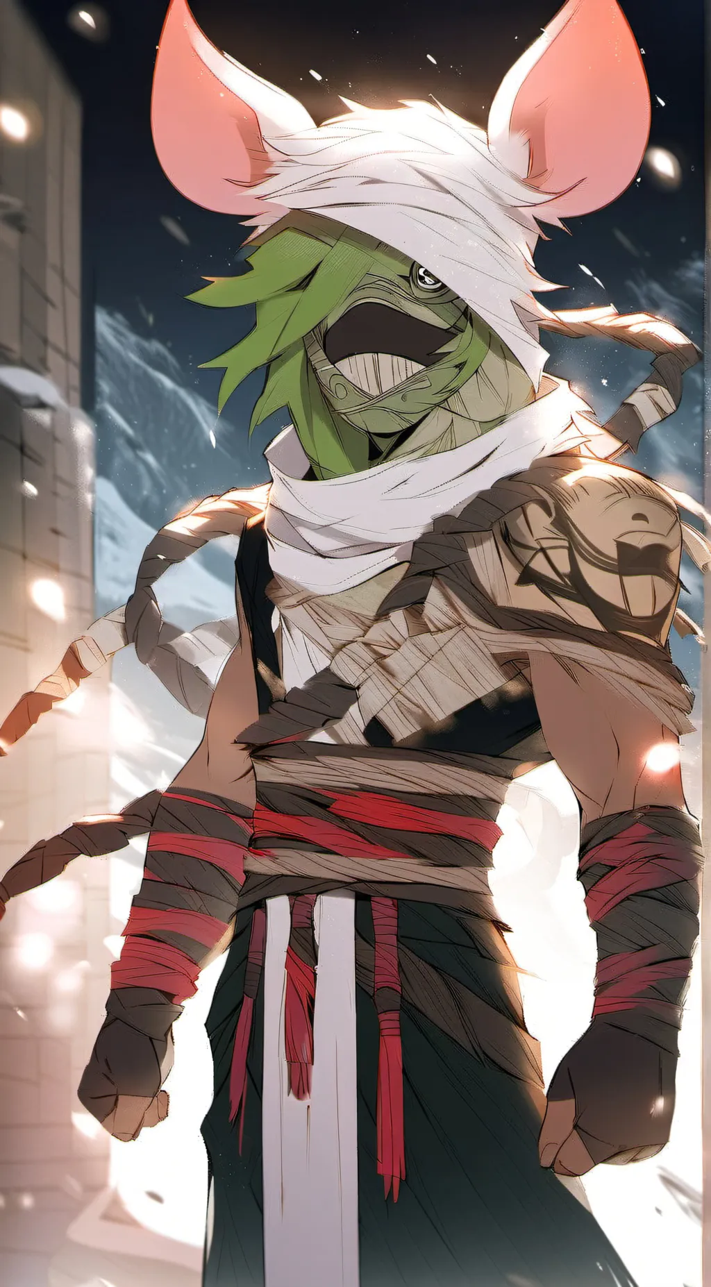 ai character: Kamosi  background