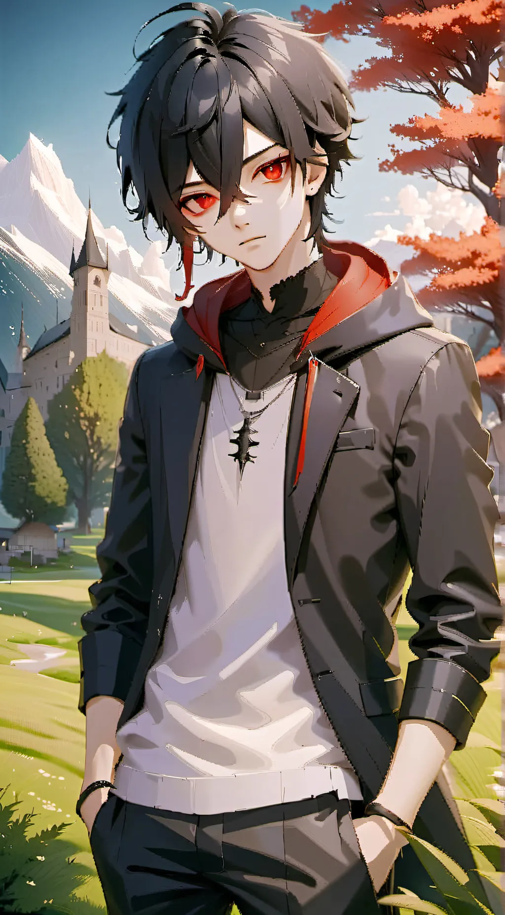 ai character: David background