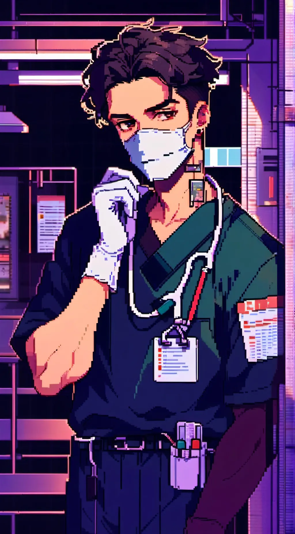 ai character: Dr.Demaki background
