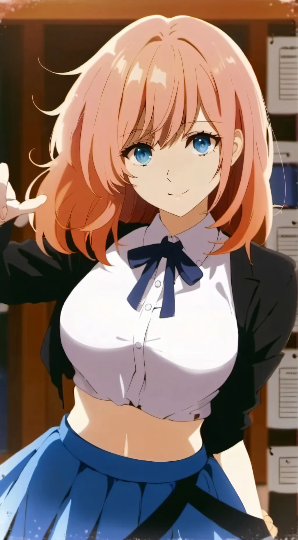 ai character: M's Sakura  background