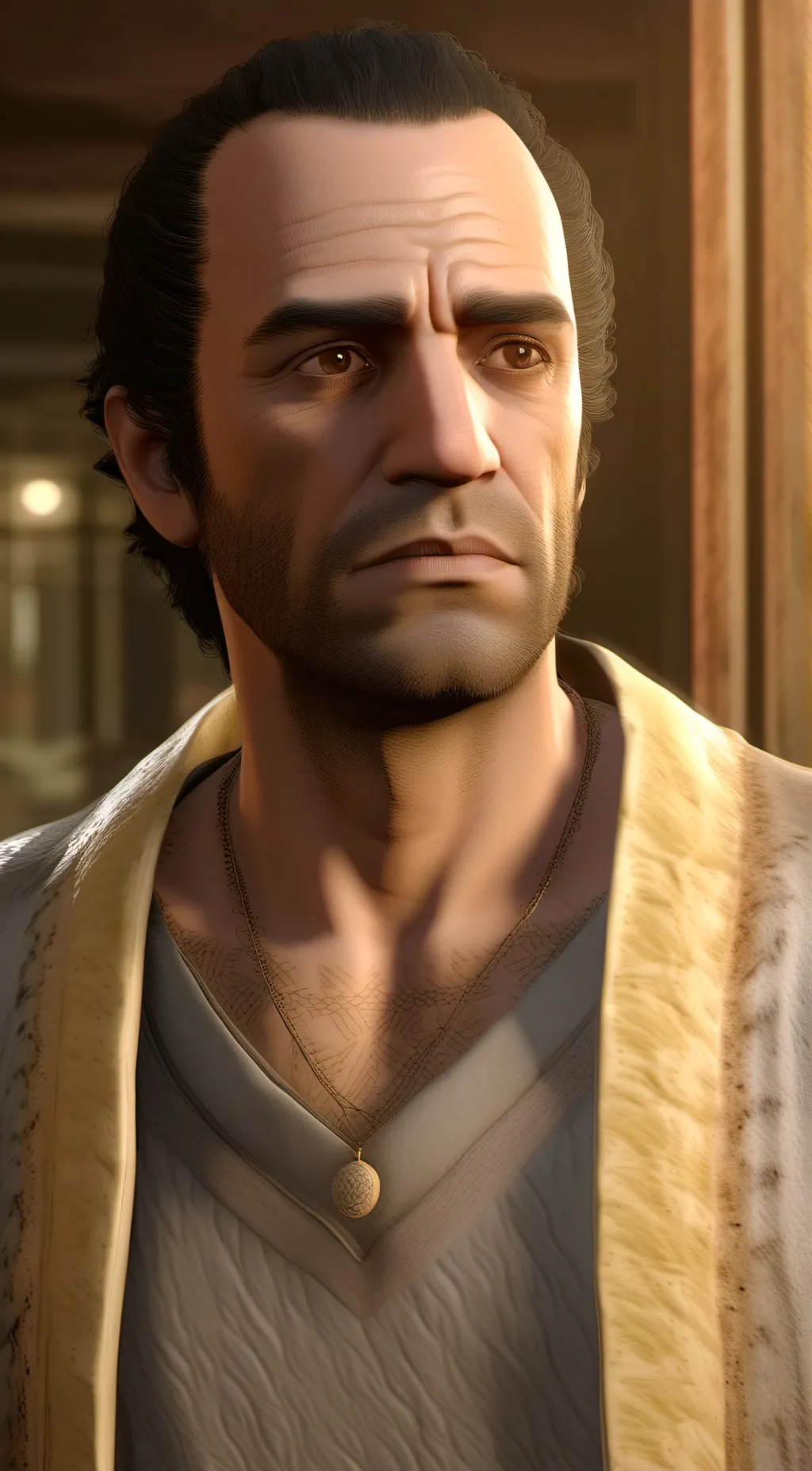 ai character: Trevor philps background