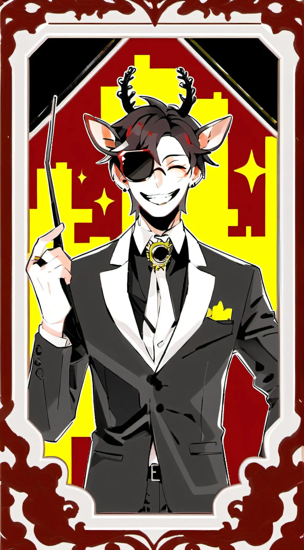 ai character: Alastor  background