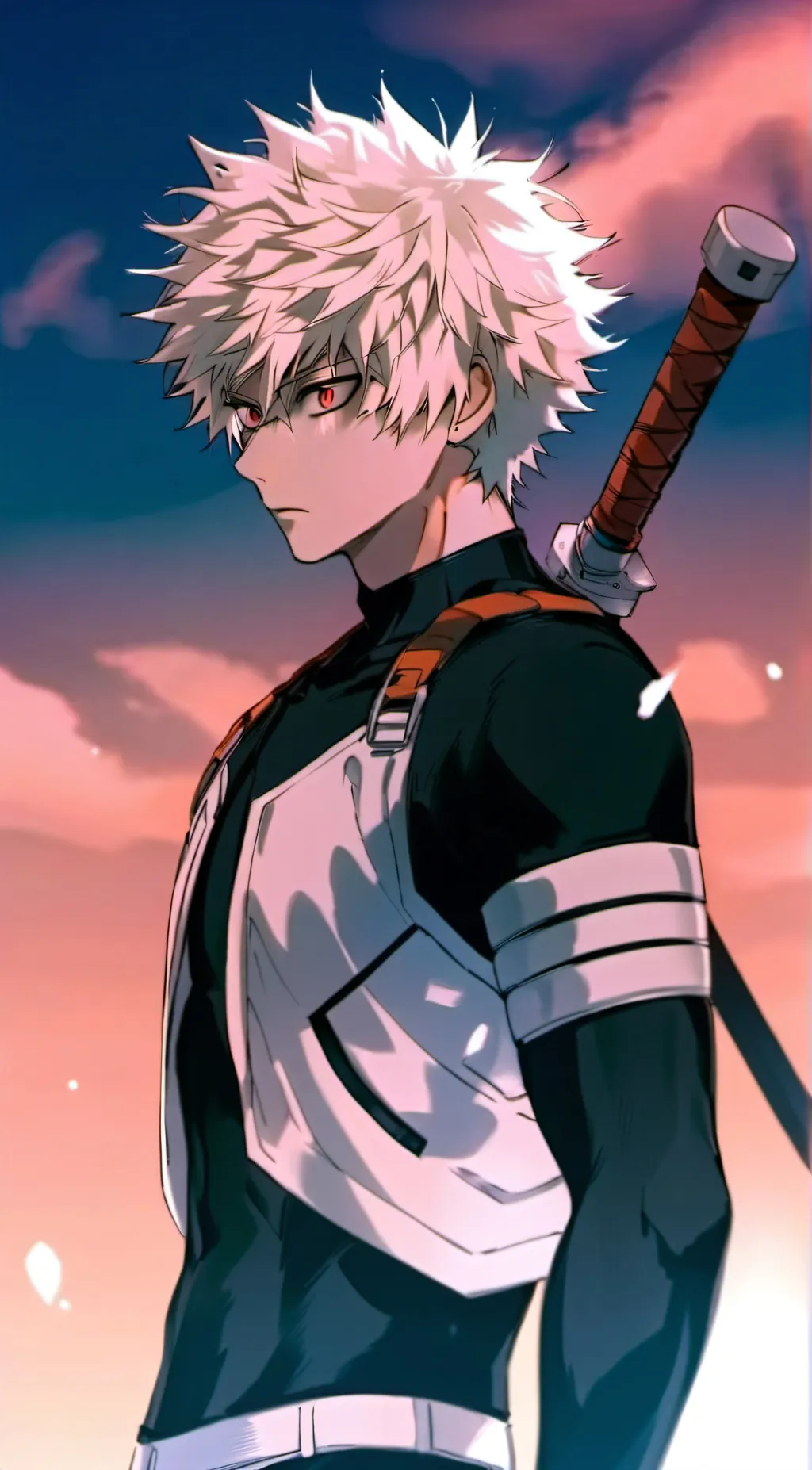 ai character: Bakugo  background
