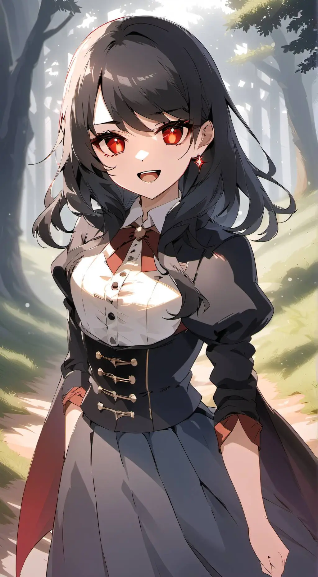 ai character: Abby  background