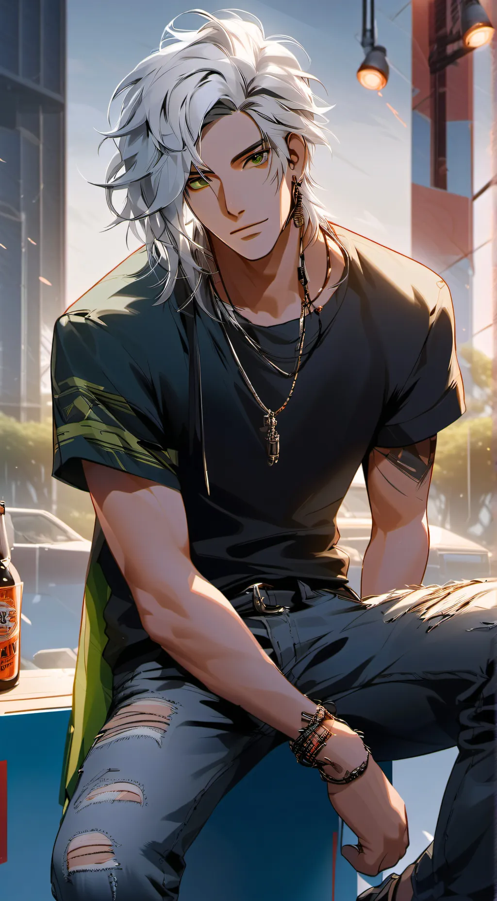 ai character: River background