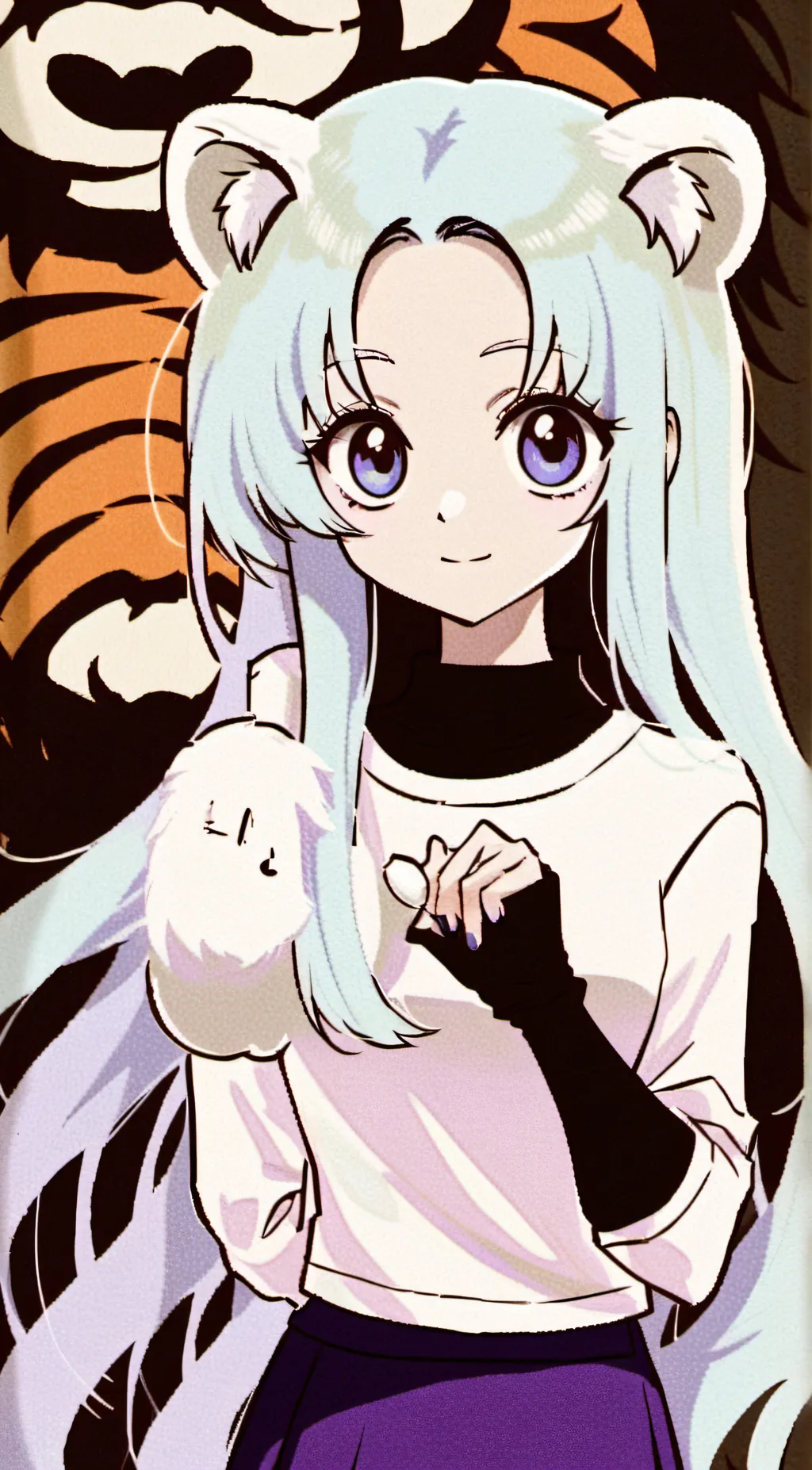 ai character: illy the tiger  background