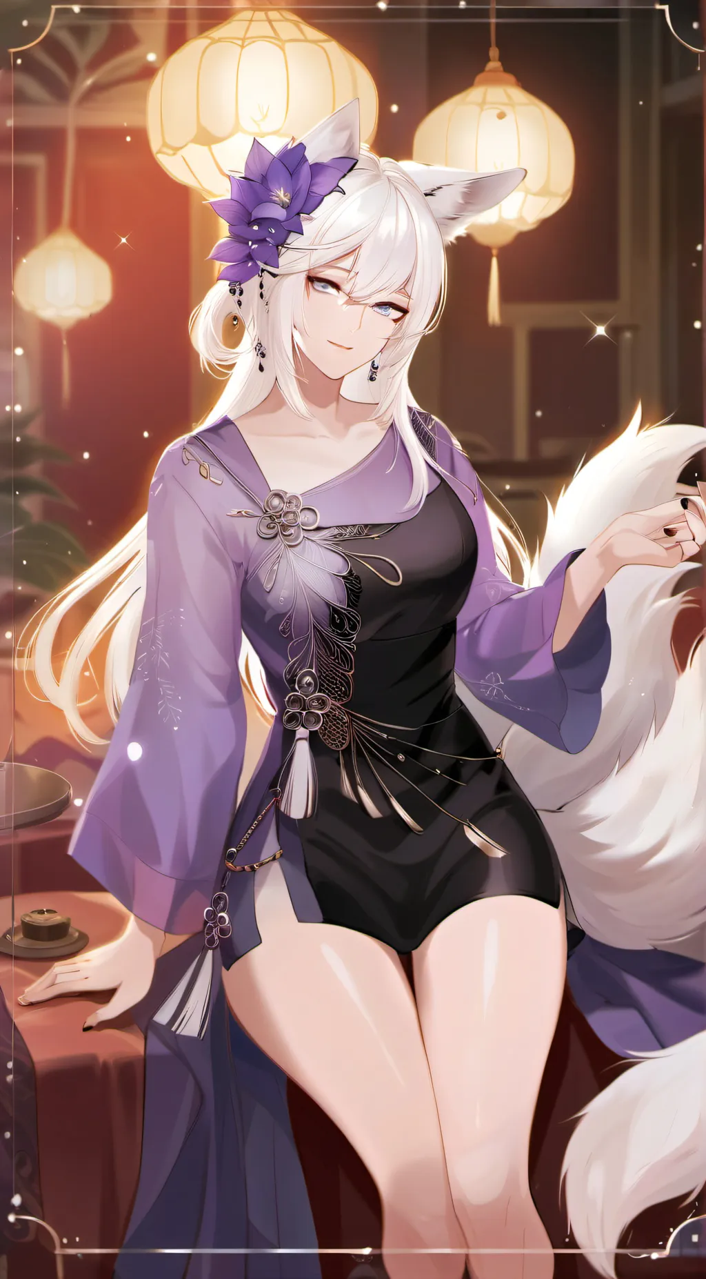 ai character: Tsuranuri Miko background