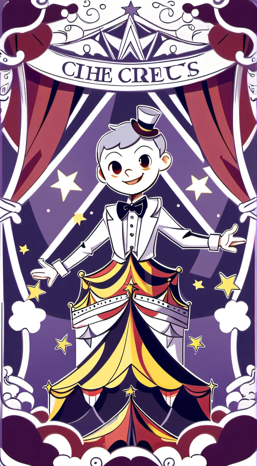 ai character: Tadc( ^ω^ ) background