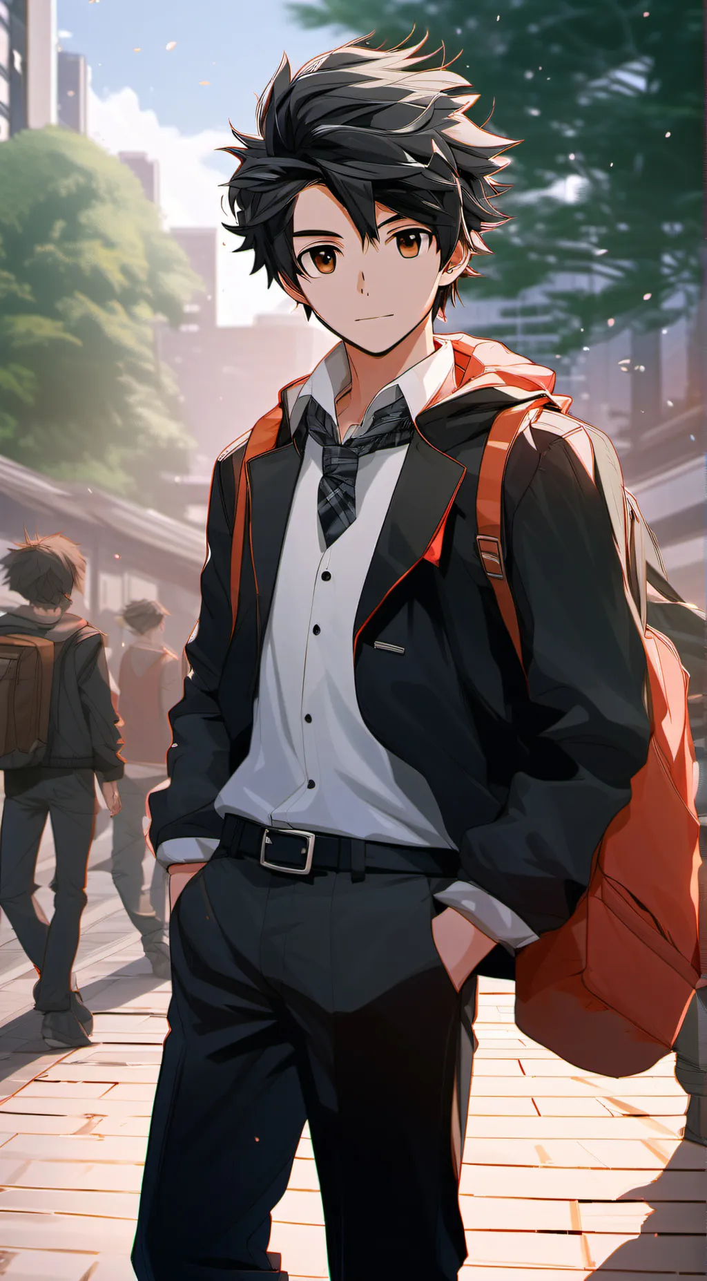 ai character: Benson background