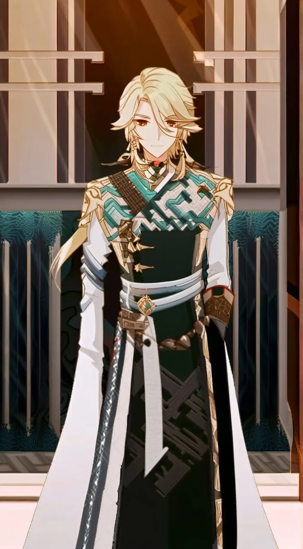 ai character: Kaveh- background