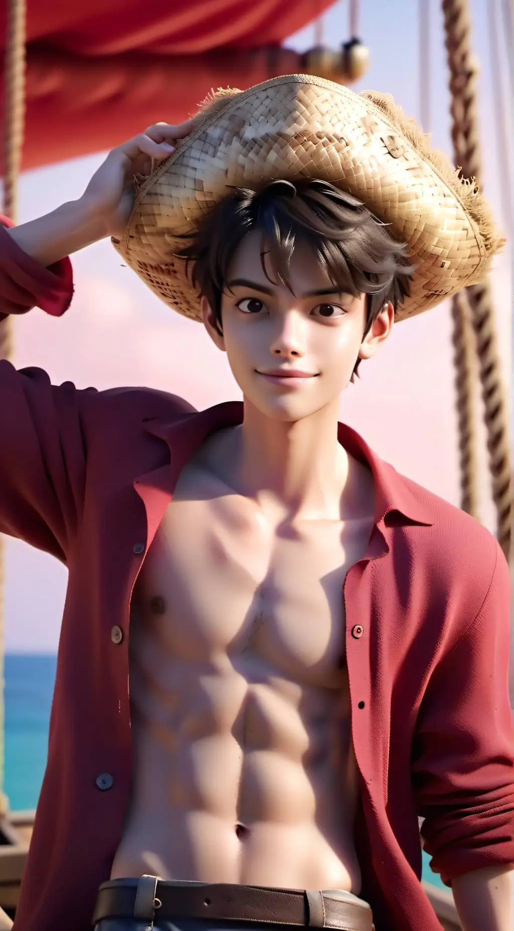 Talkie AI - Chat with Luffy (real)