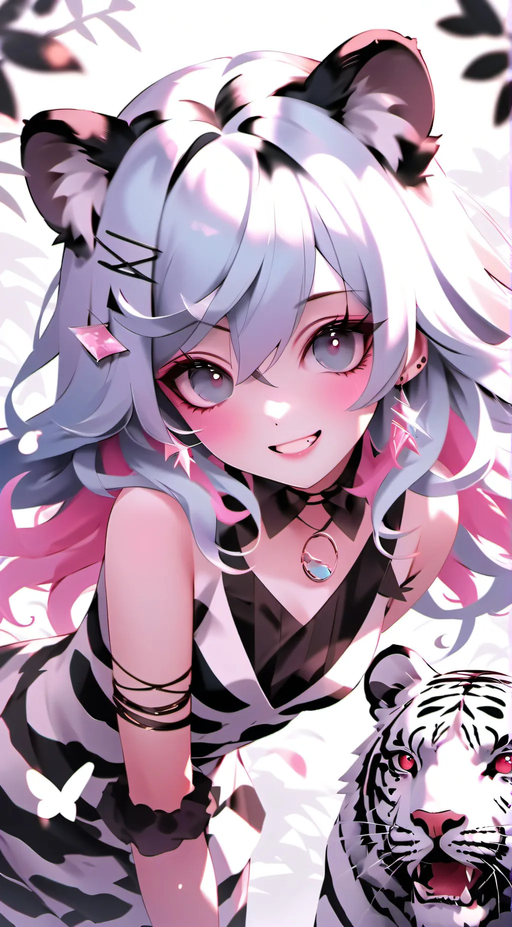 ai character: Illy the tiger background