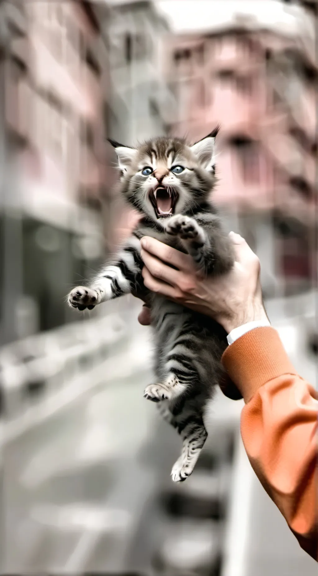 ai character: cat background