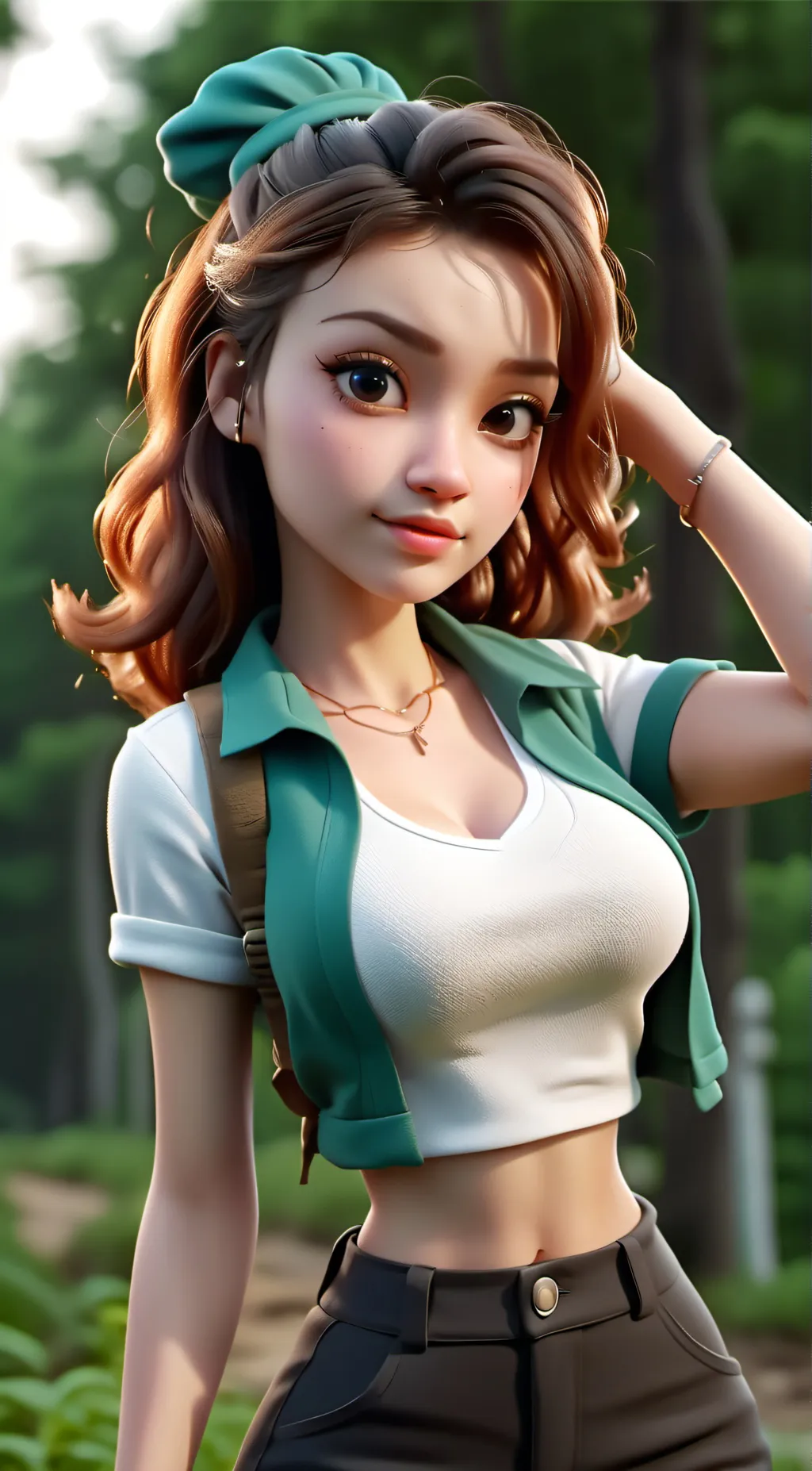 ai character: Alexandra Maisonet background