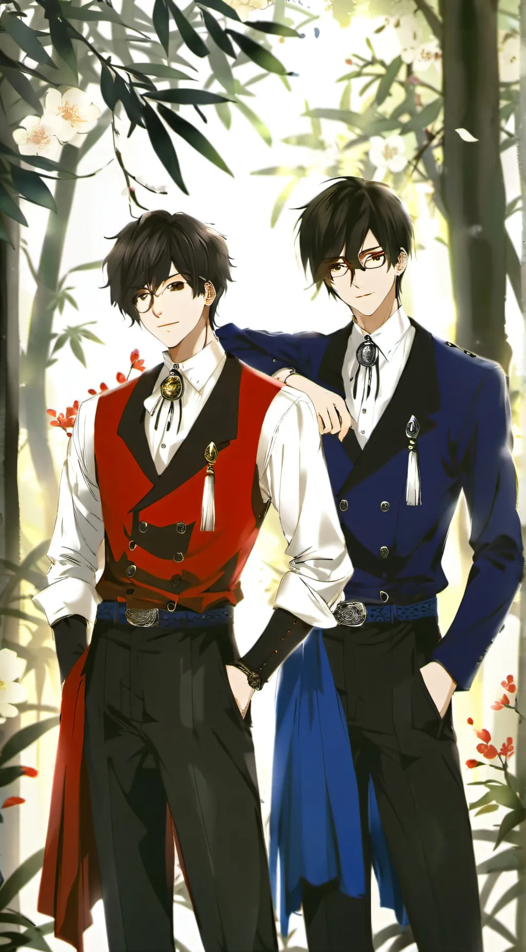 ai character: Nico & cash background
