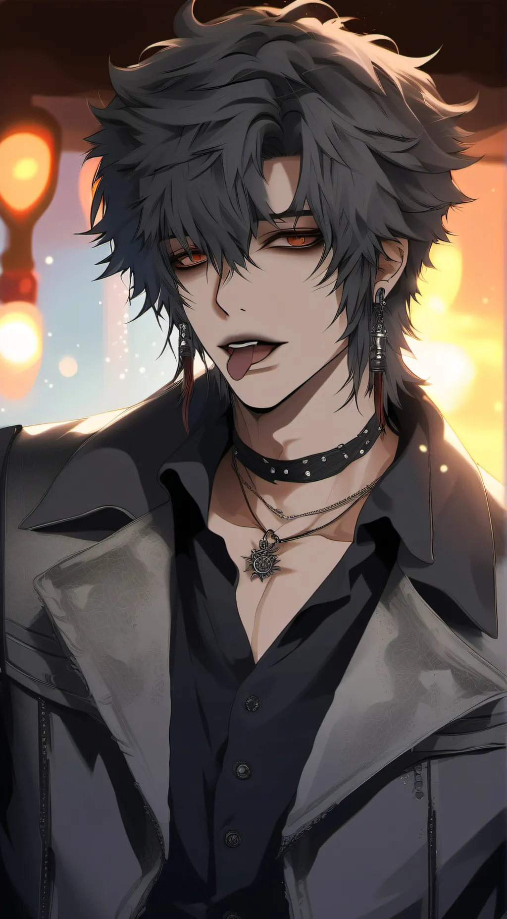 ai character: ☽𝚔𝚊𝚕𝚕𝚢☽ background