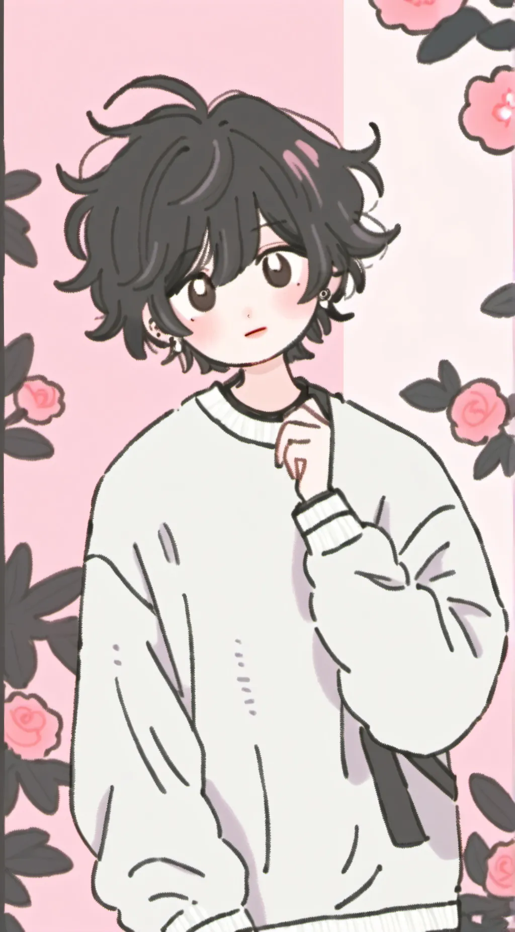 ai character: femboy couple background