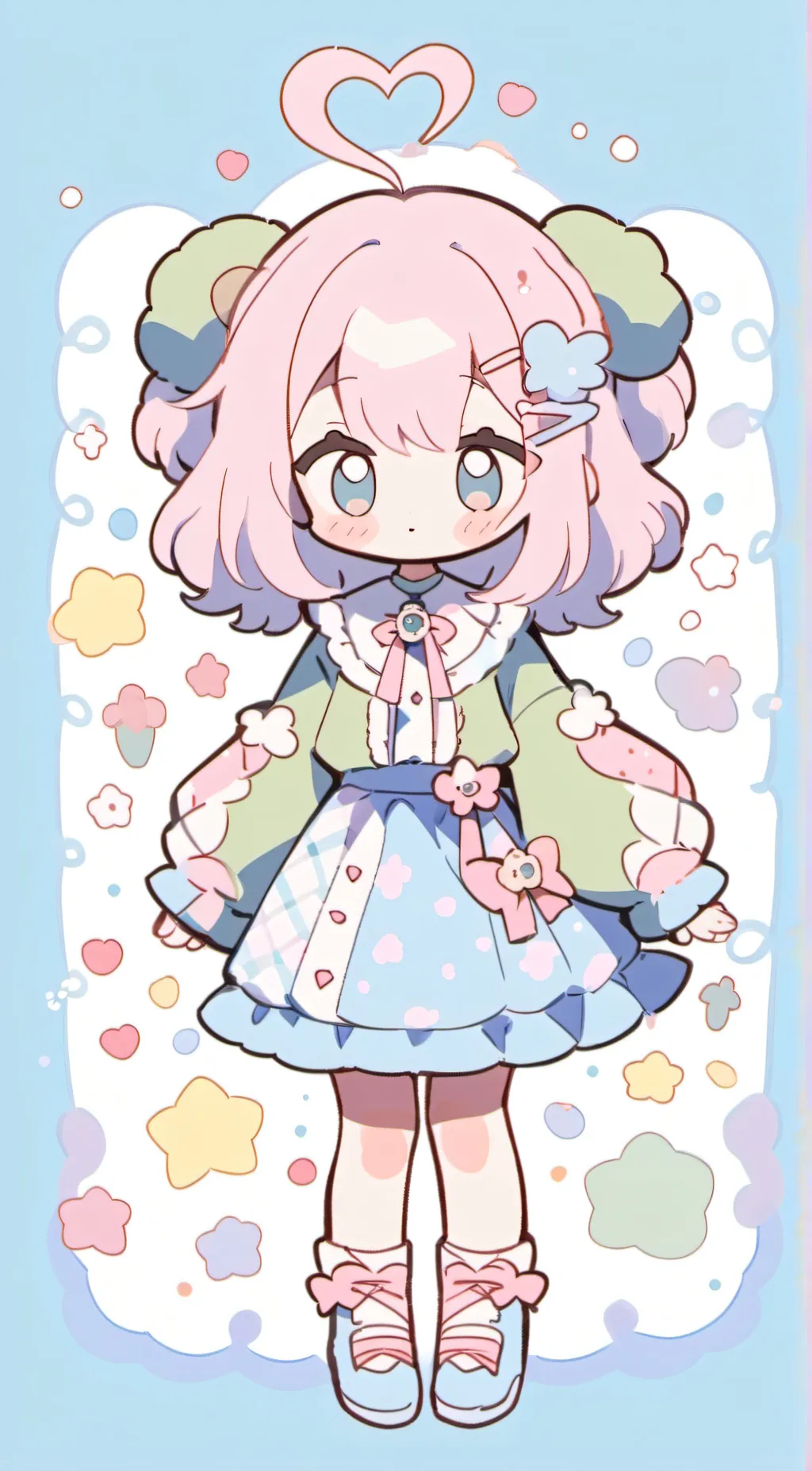 ai character: Crystal  background