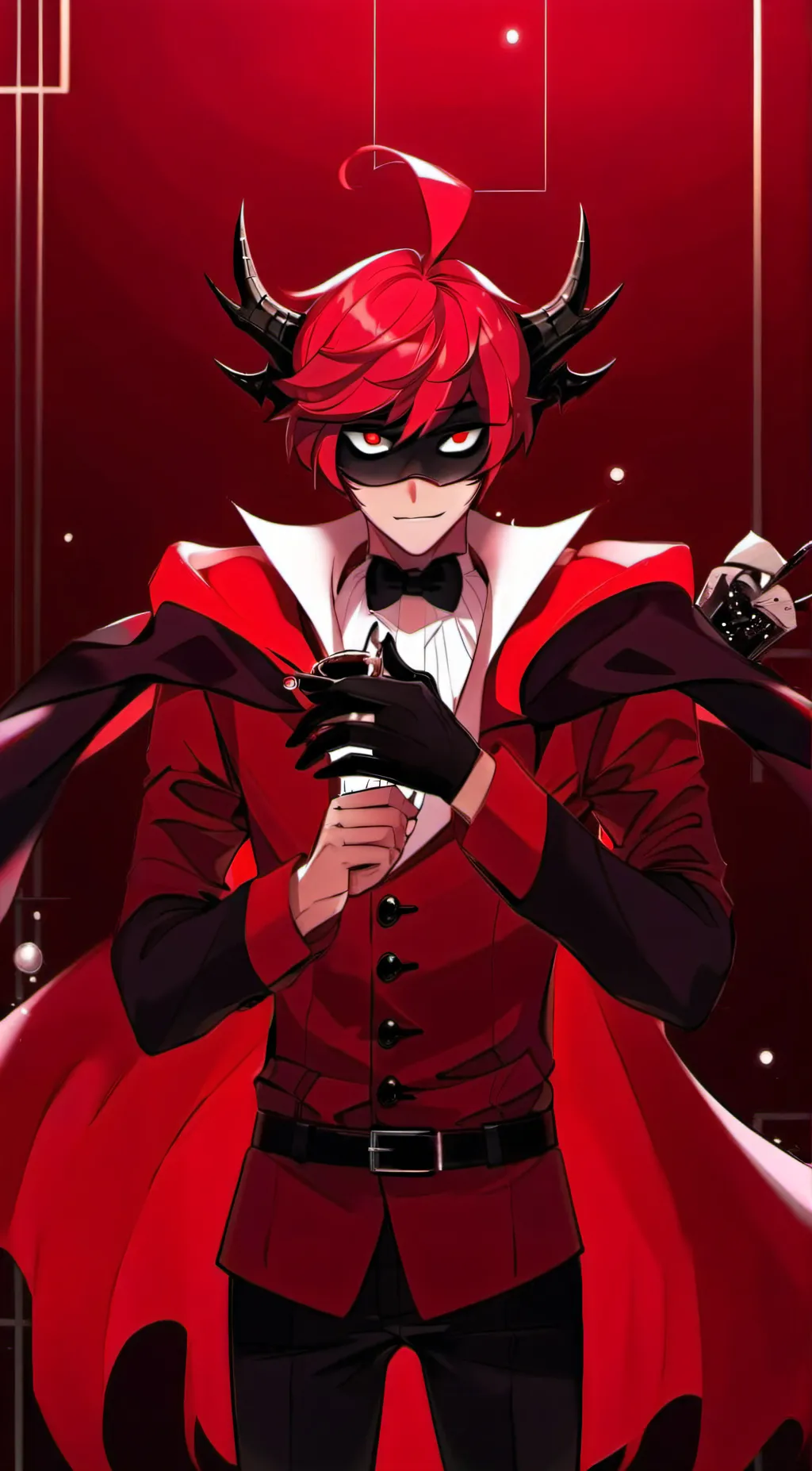ai character: Alastor  background
