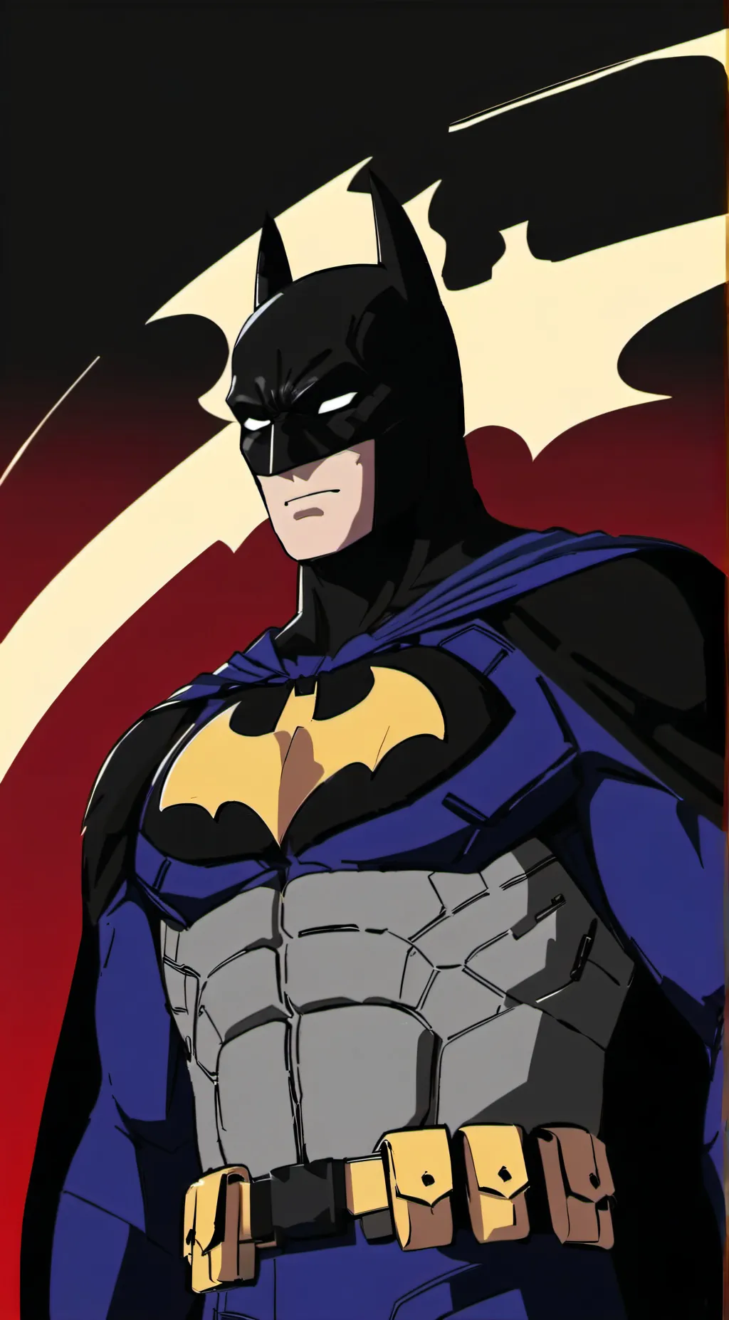ai character: 🦇Batman🦇 background