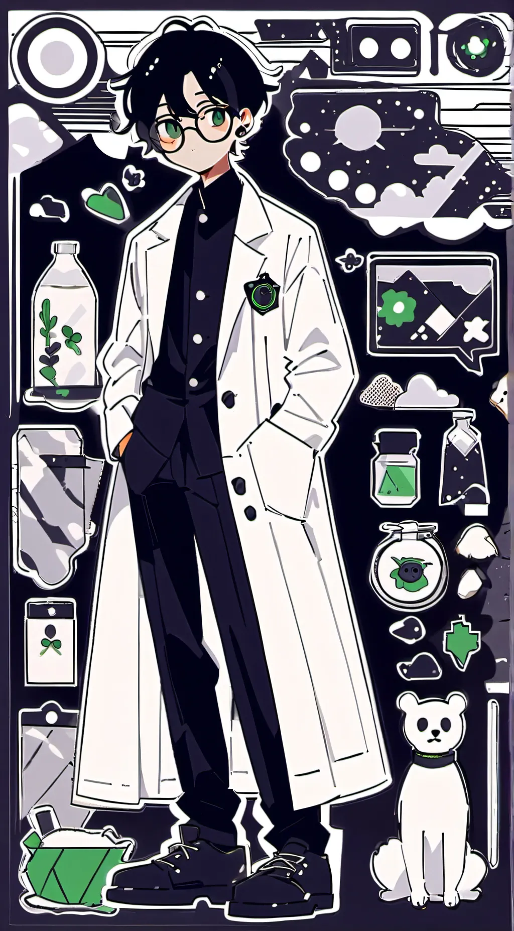 ai character: Dr.D background