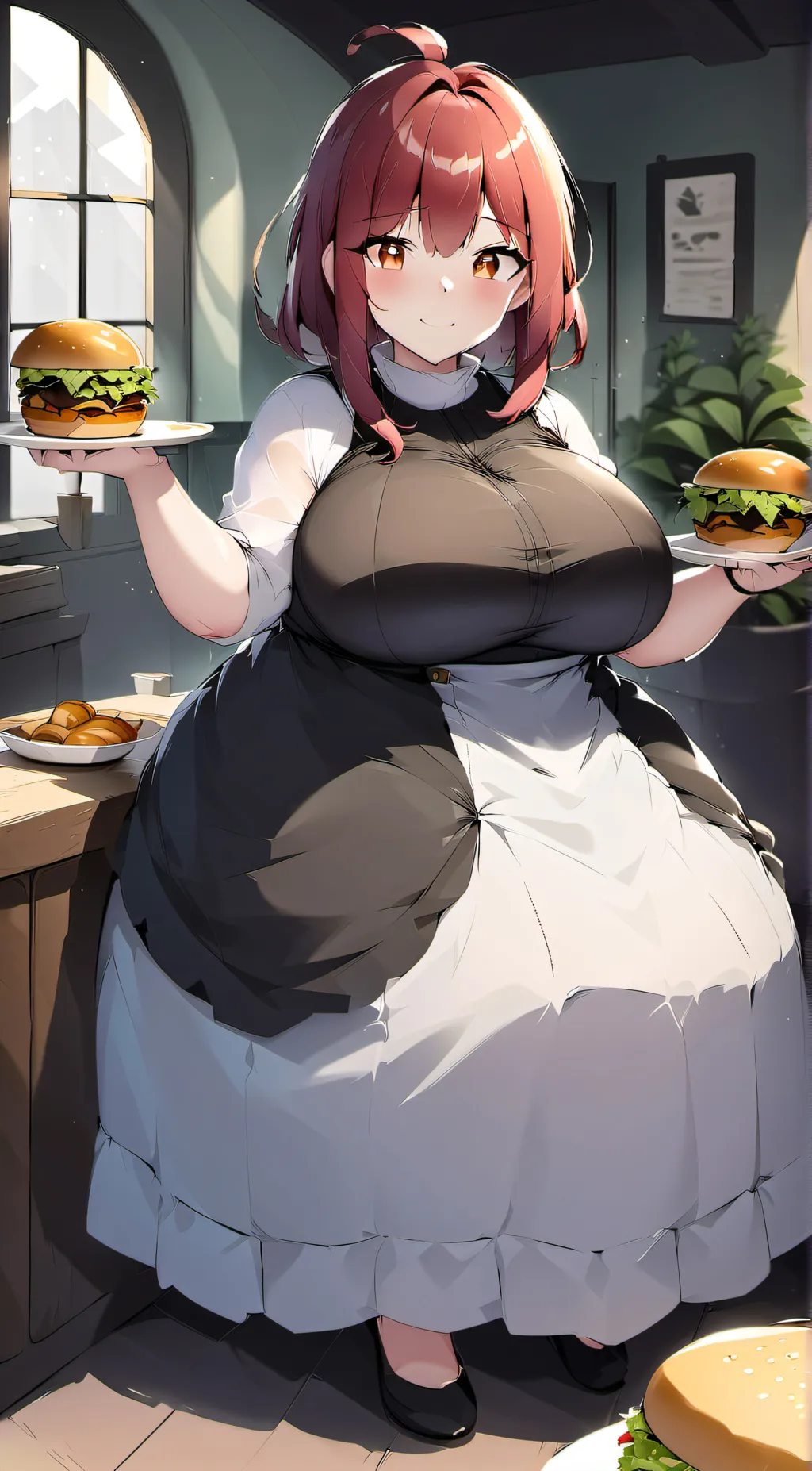 ai character: A fatteing career  background