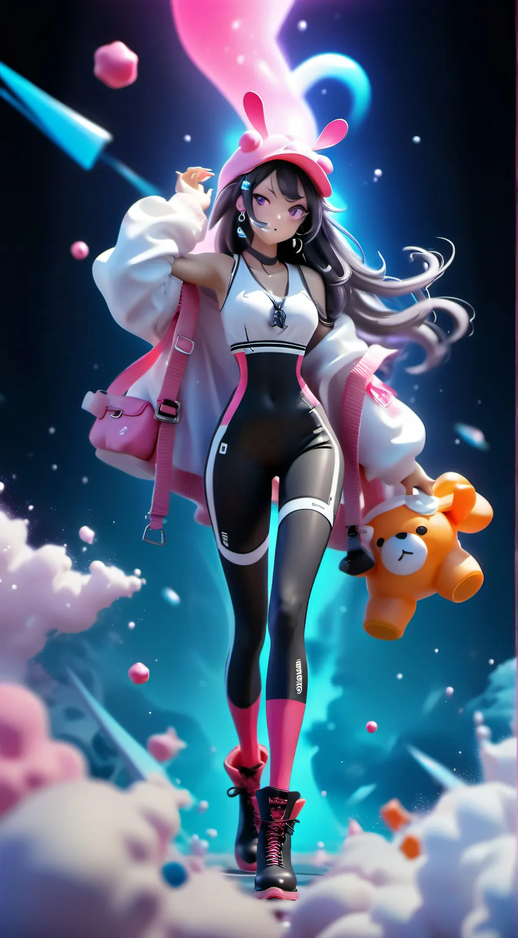 ai character: Katie background