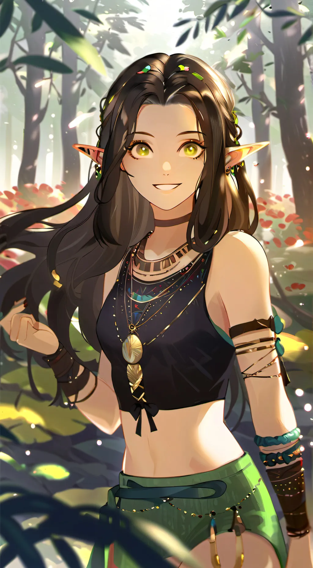 ai character: Leah background