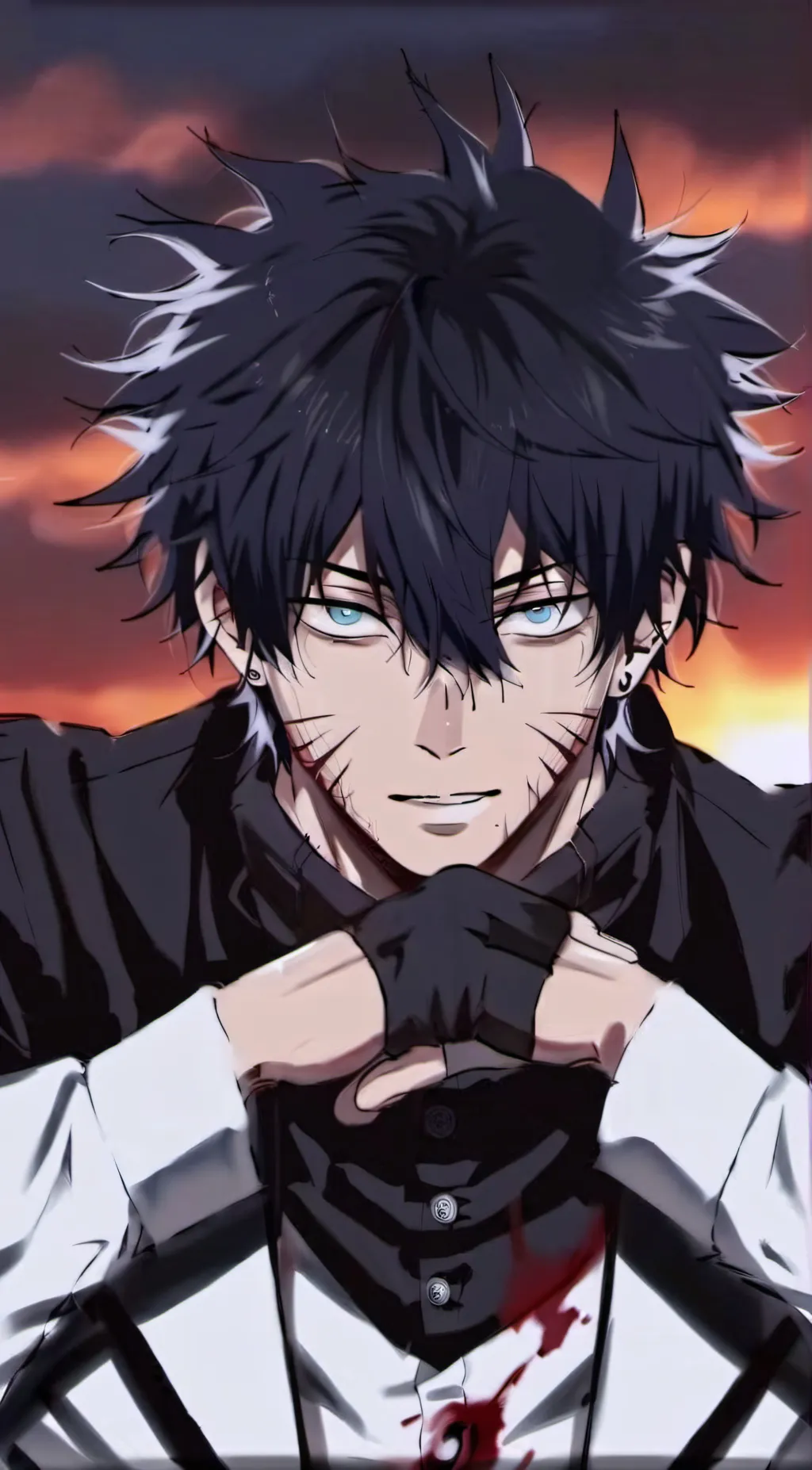 ai character: 「❀」Dabi 「❀」 background