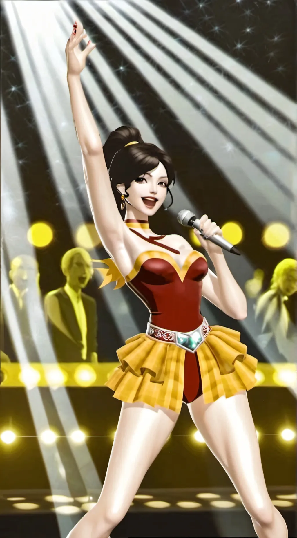 ai character: Sing background