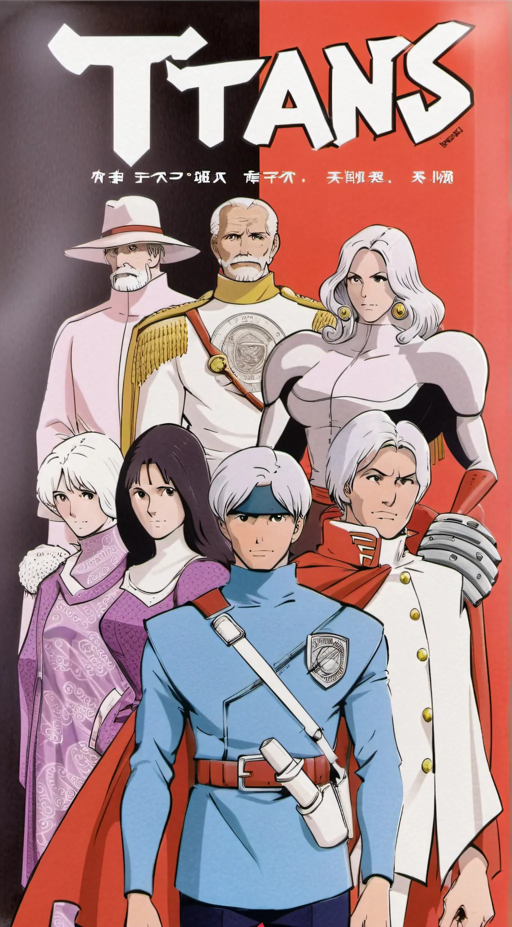 ai character: All of the titans background