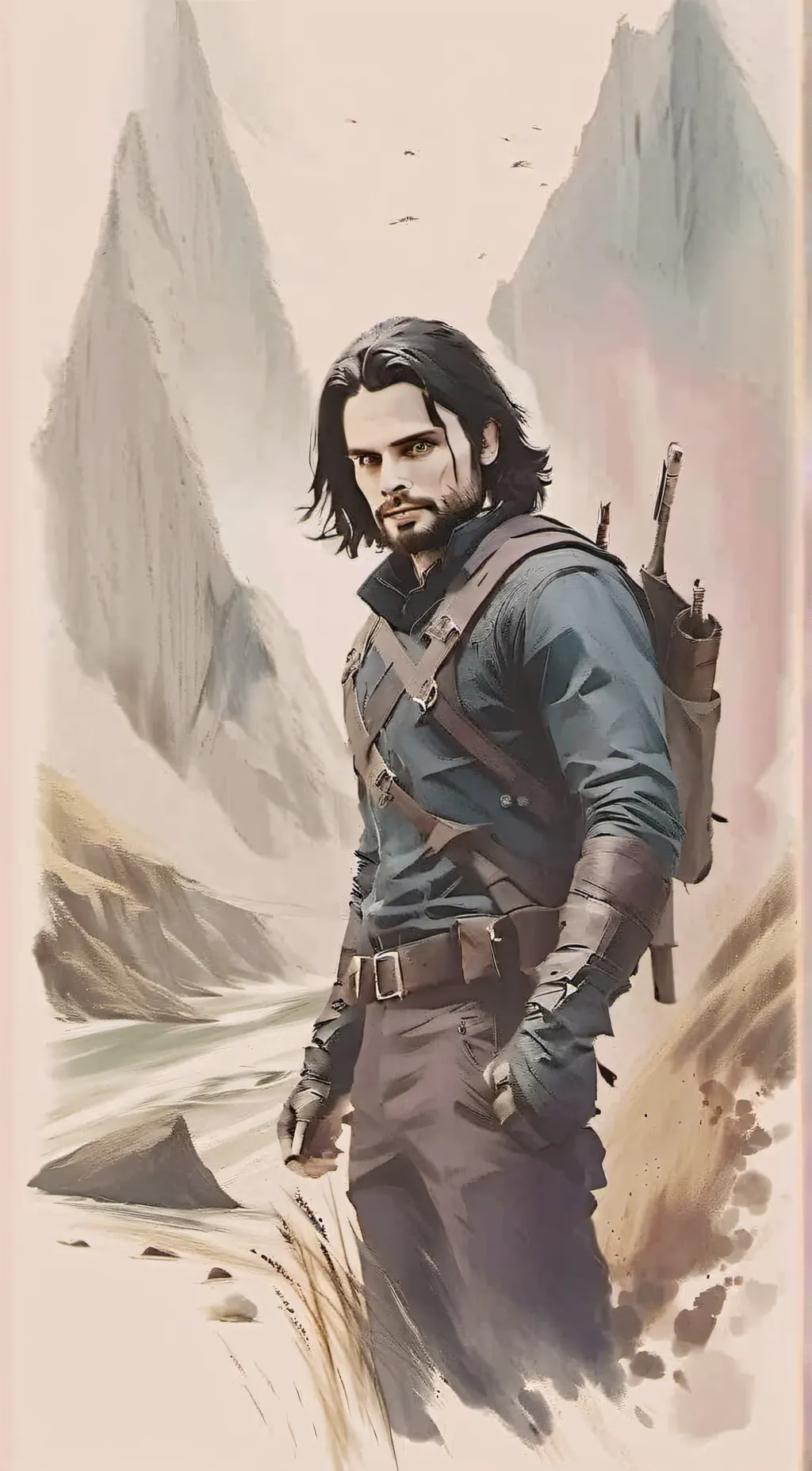 ai character: bucky background