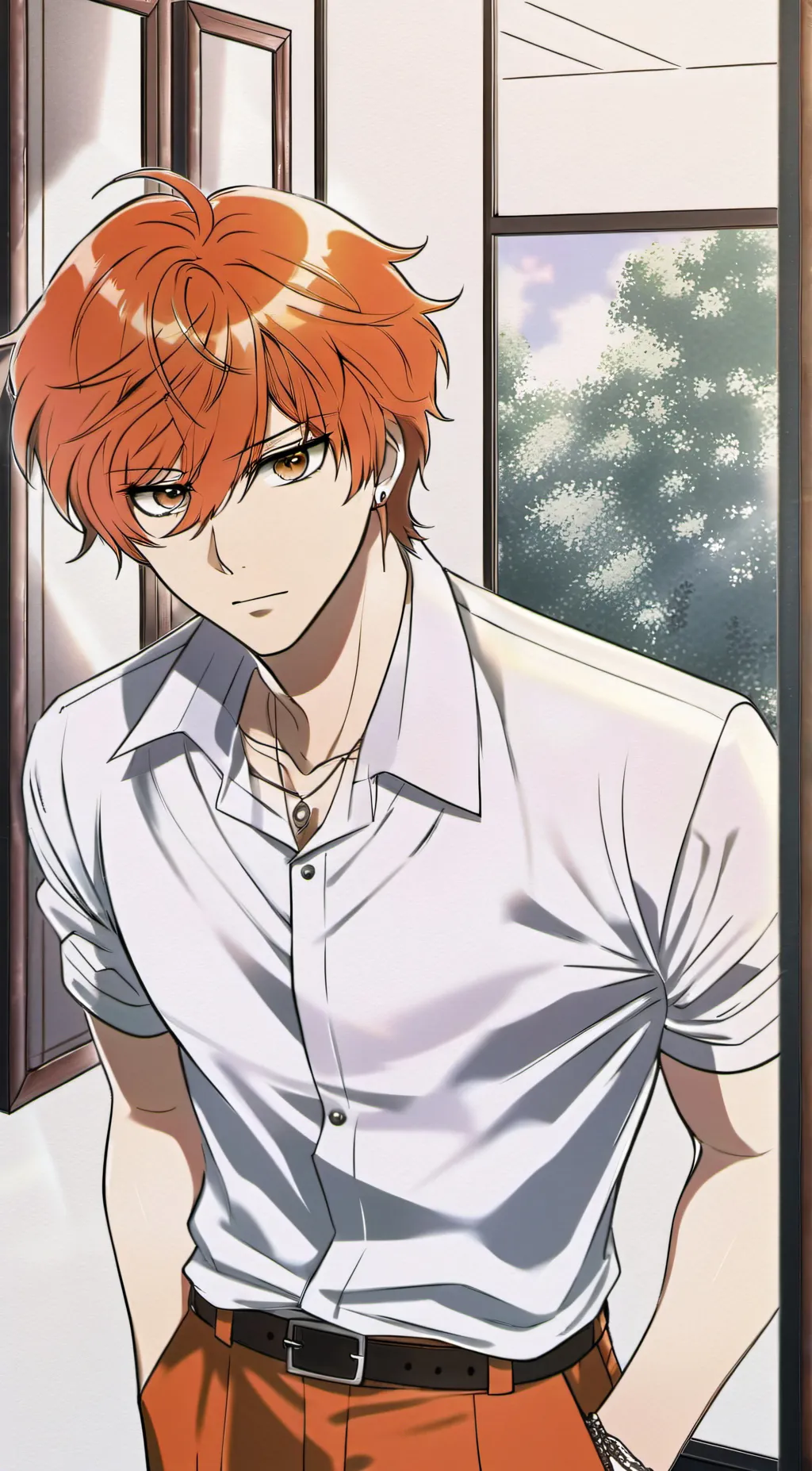 ai character: Kyo Soma  background