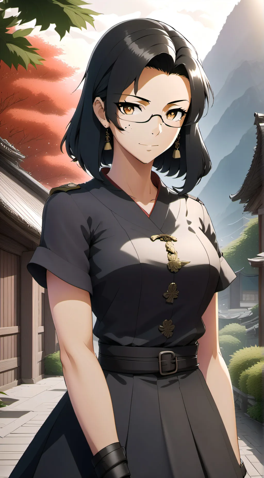 ai character: Maki Zenin (JJk) background