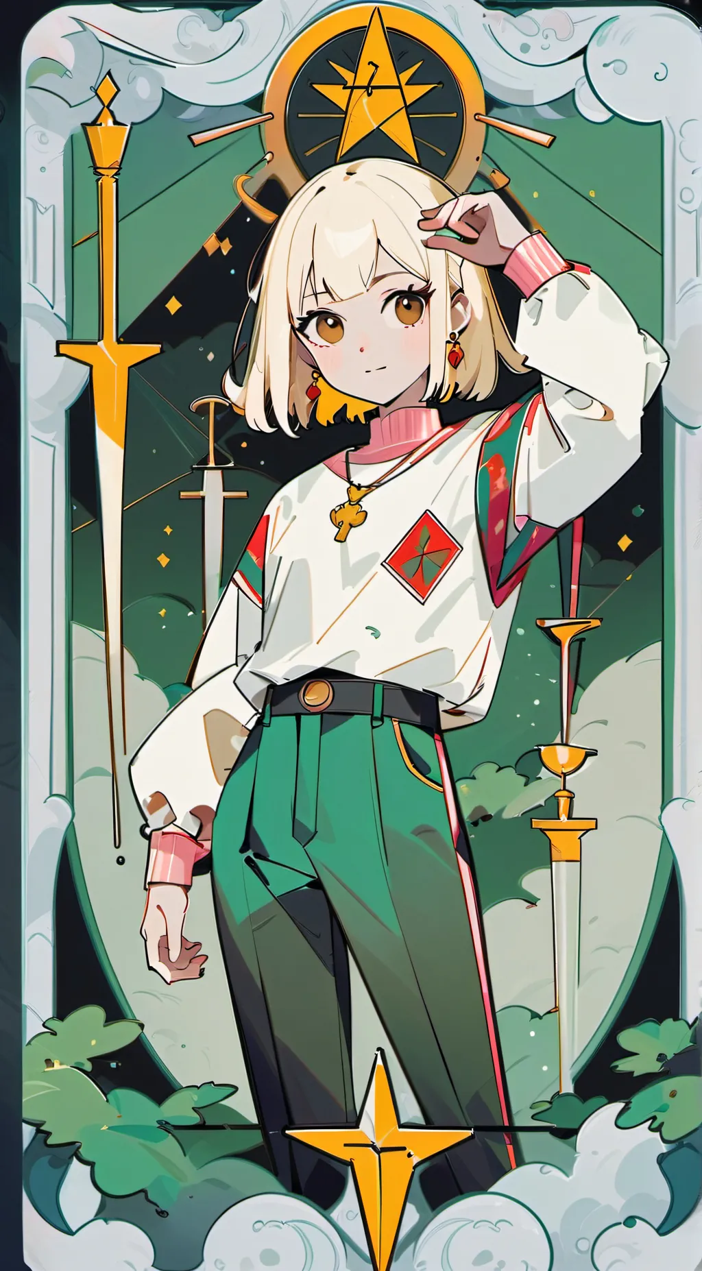 ai character: claire background