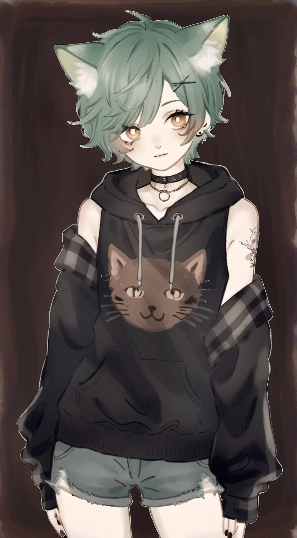 ai character: ☆Mark★ background