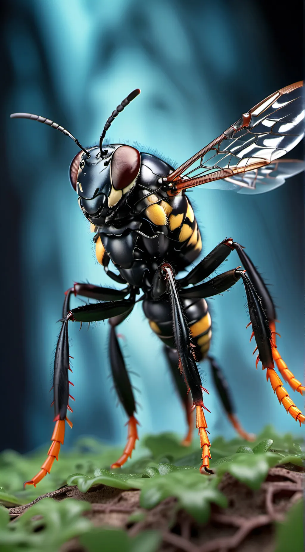 ai character: Wasp background