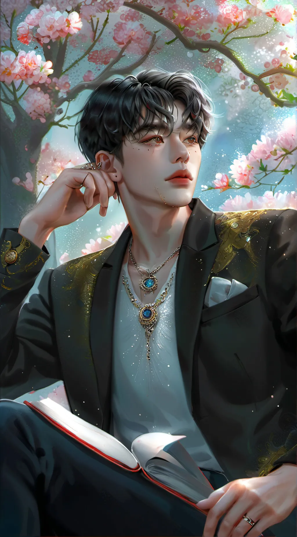 ai character: Oliver background