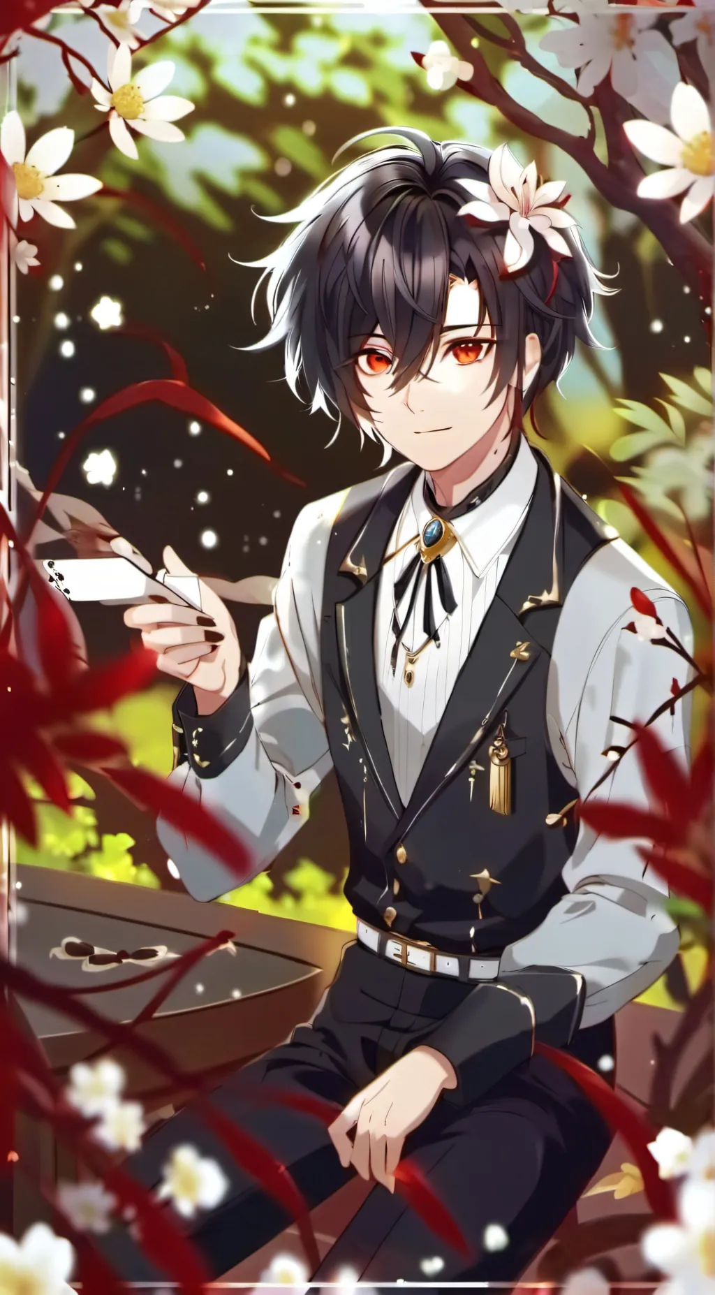 ai character: Rio  background