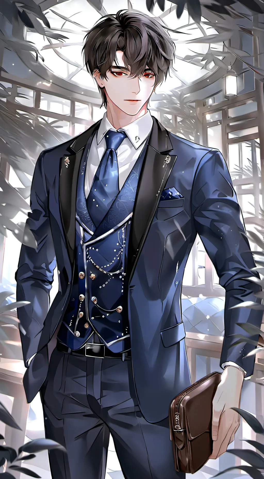 ai character: sharvin saravanan background