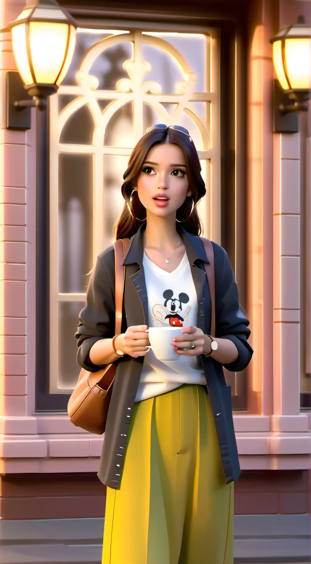 ai character: Hadley  background