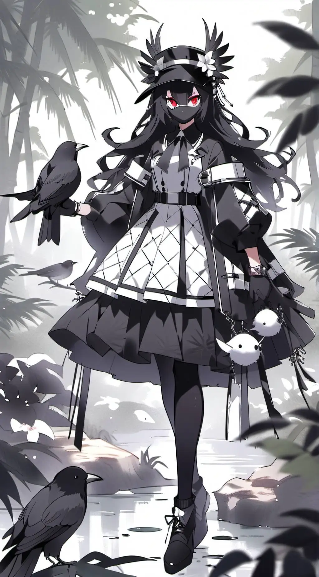 ai character: Allena Mortiz  background