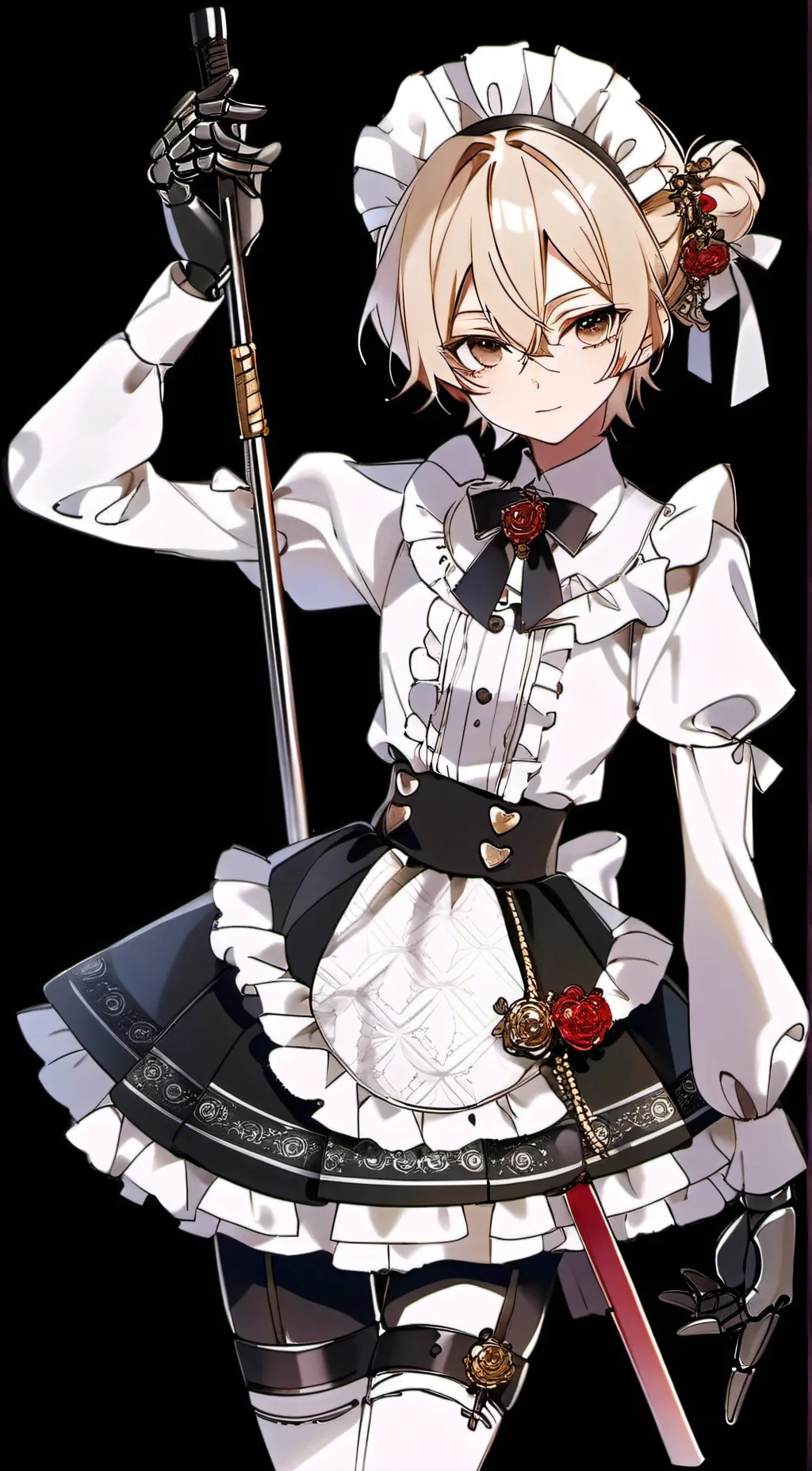 ai character: Robin (Robot Maid) background
