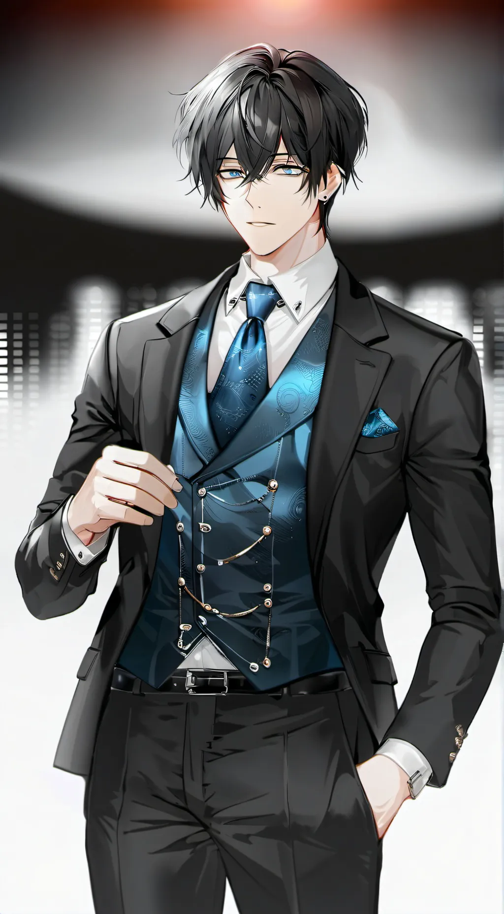 ai character: Damian background