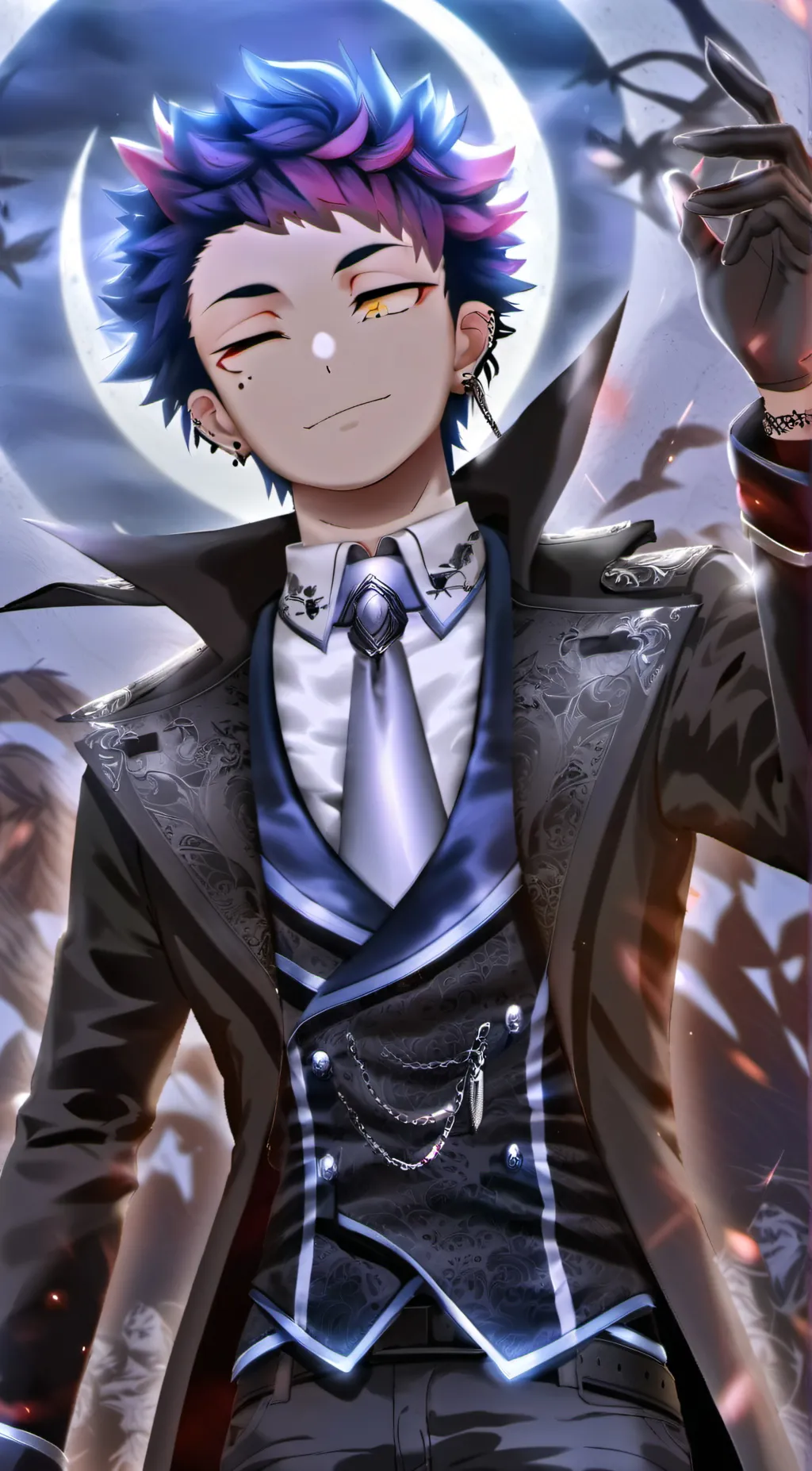 ai character: phoenix  background