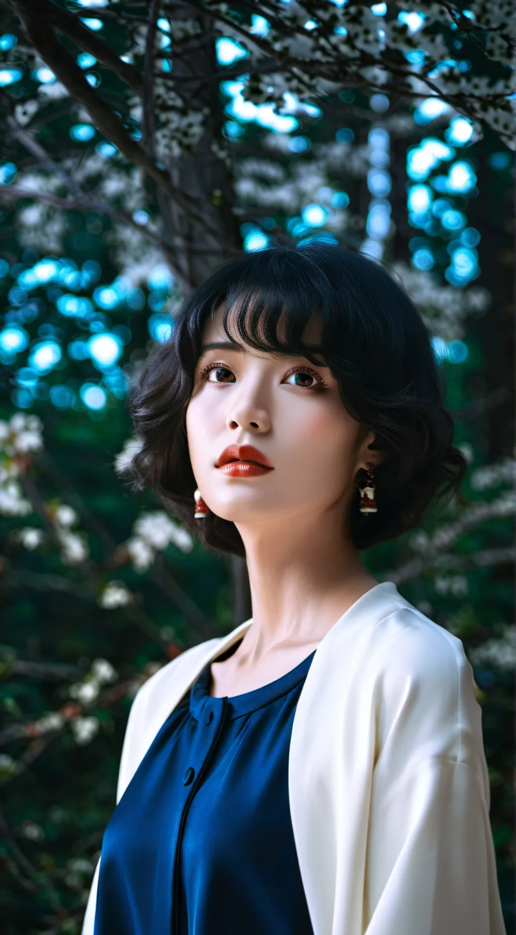 ai character: yuna yoshida background