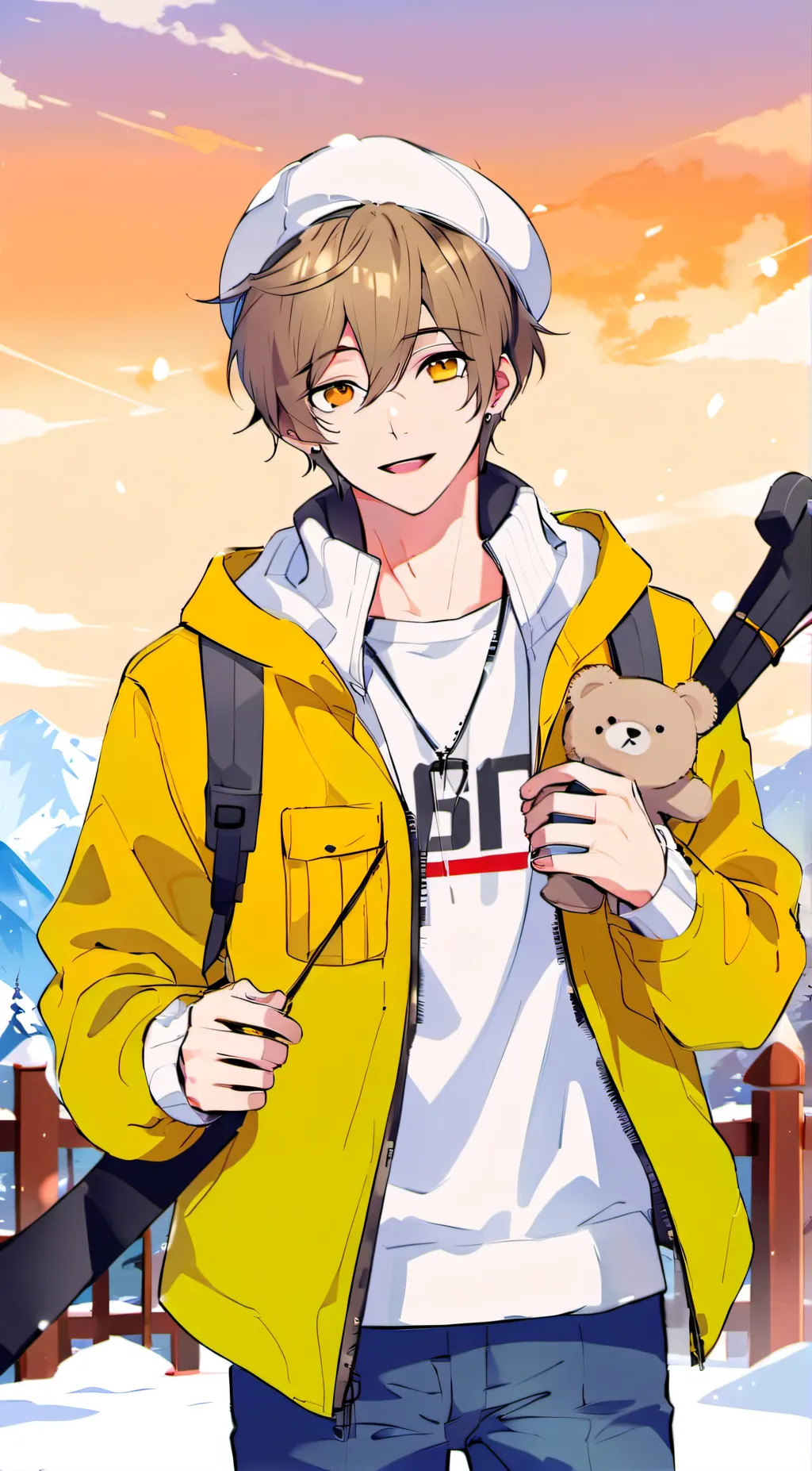 ai character: Morgan  background