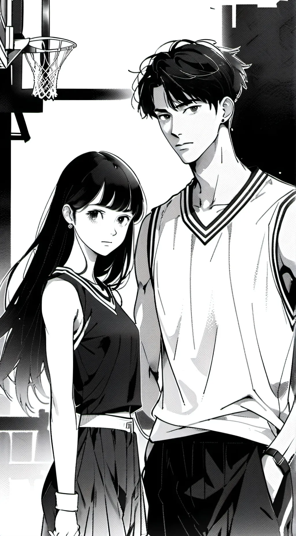 ai character: Jake and Ashley background