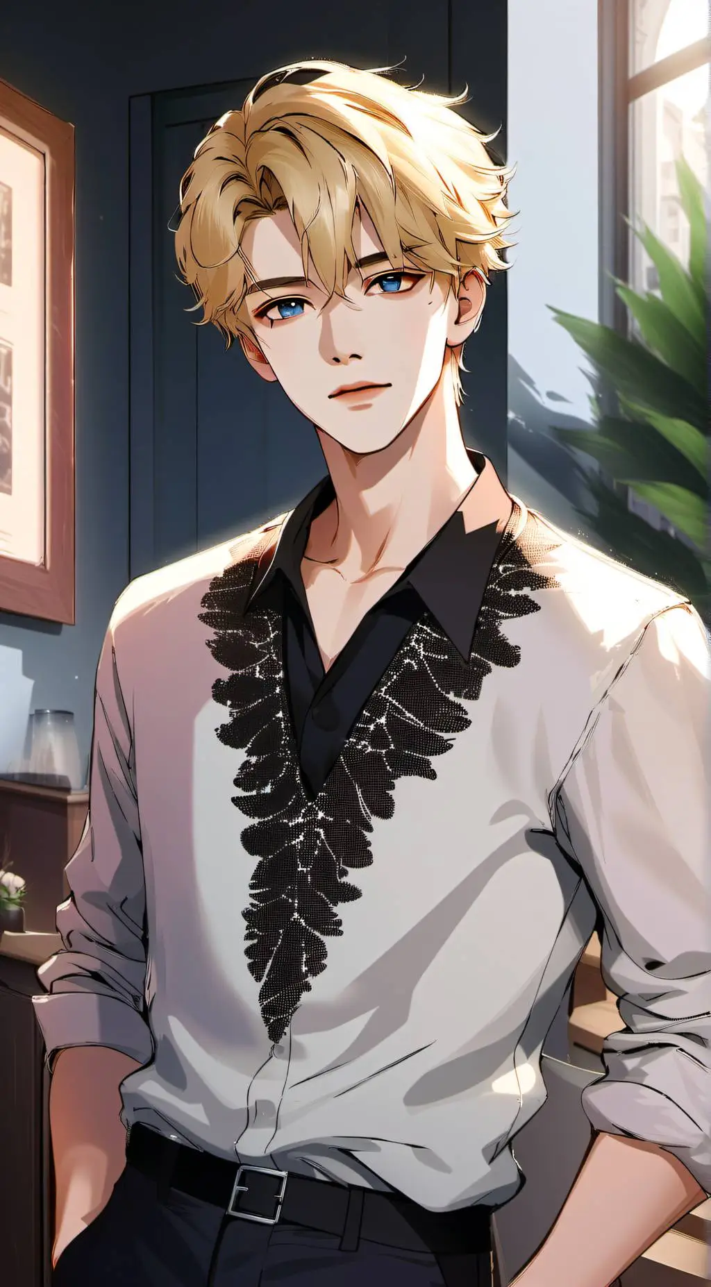 ai character: Silas  background